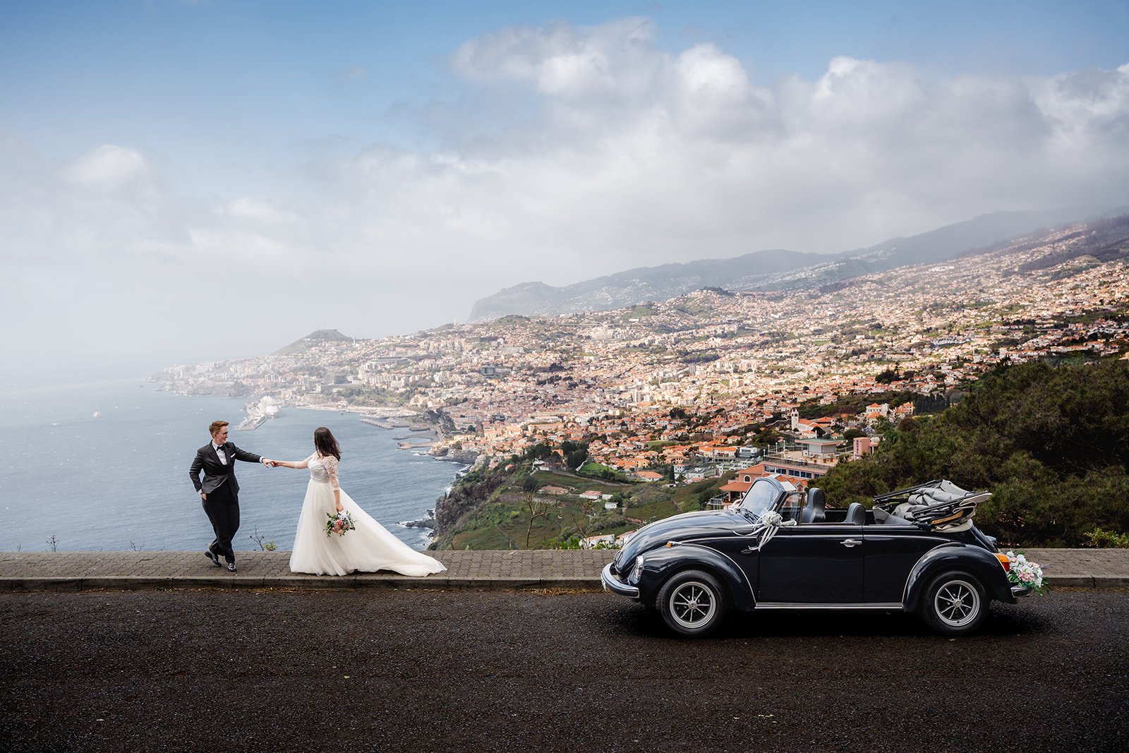 Aneta and Kate Wedding WITH vw bEATLE