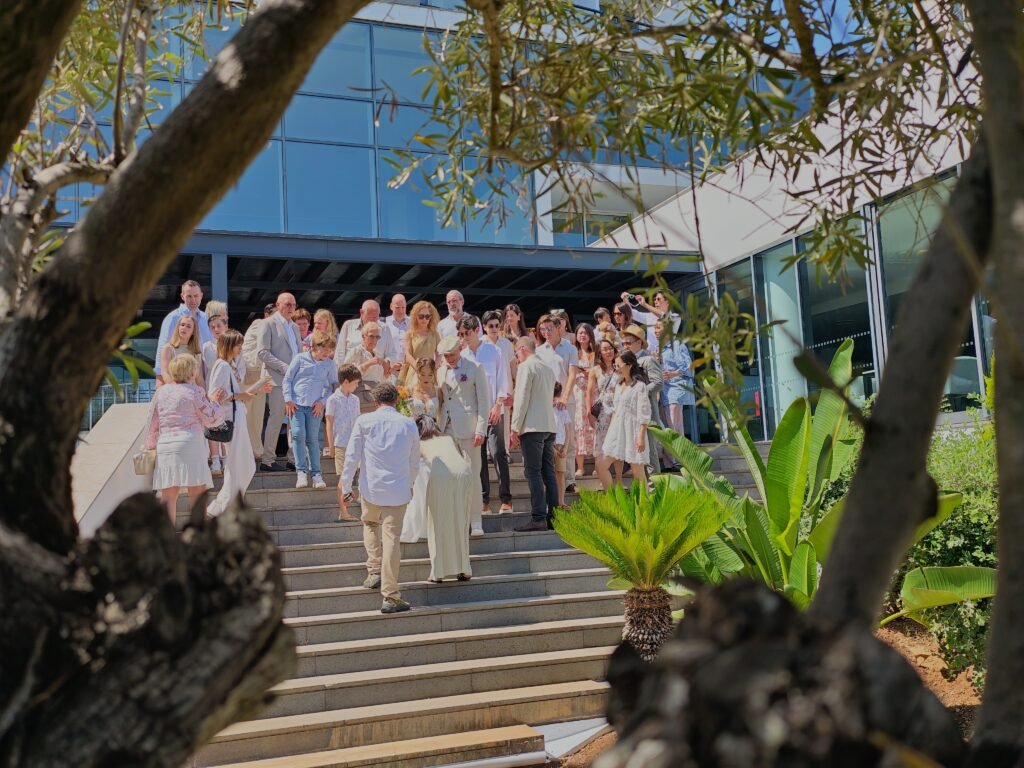Image of Mitch and Kathleens wedding day with Madeira Weddings